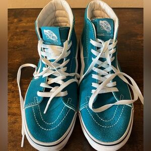 Teal High Top Vans